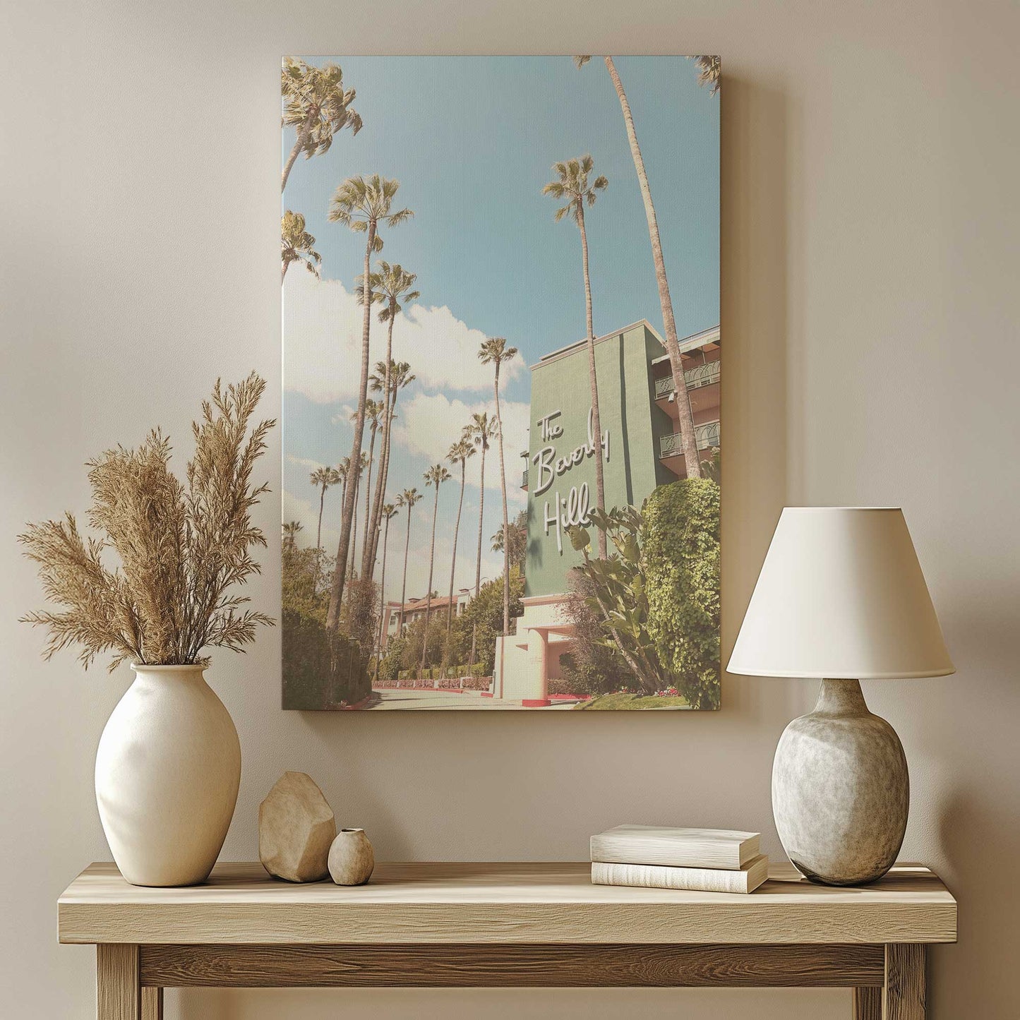 Picture of art in a room