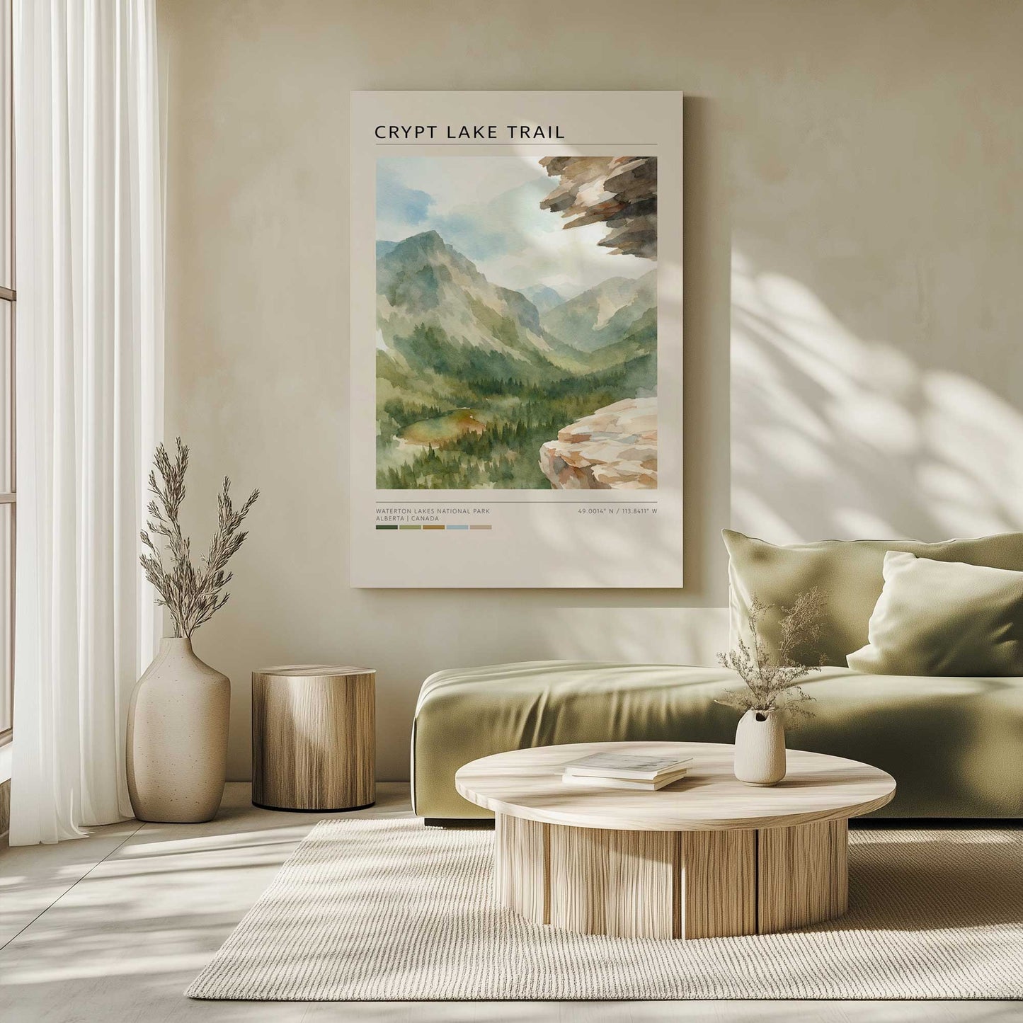 Picture of art in a room