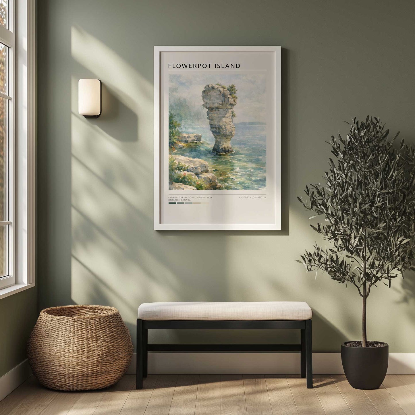 Picture of art in a room
