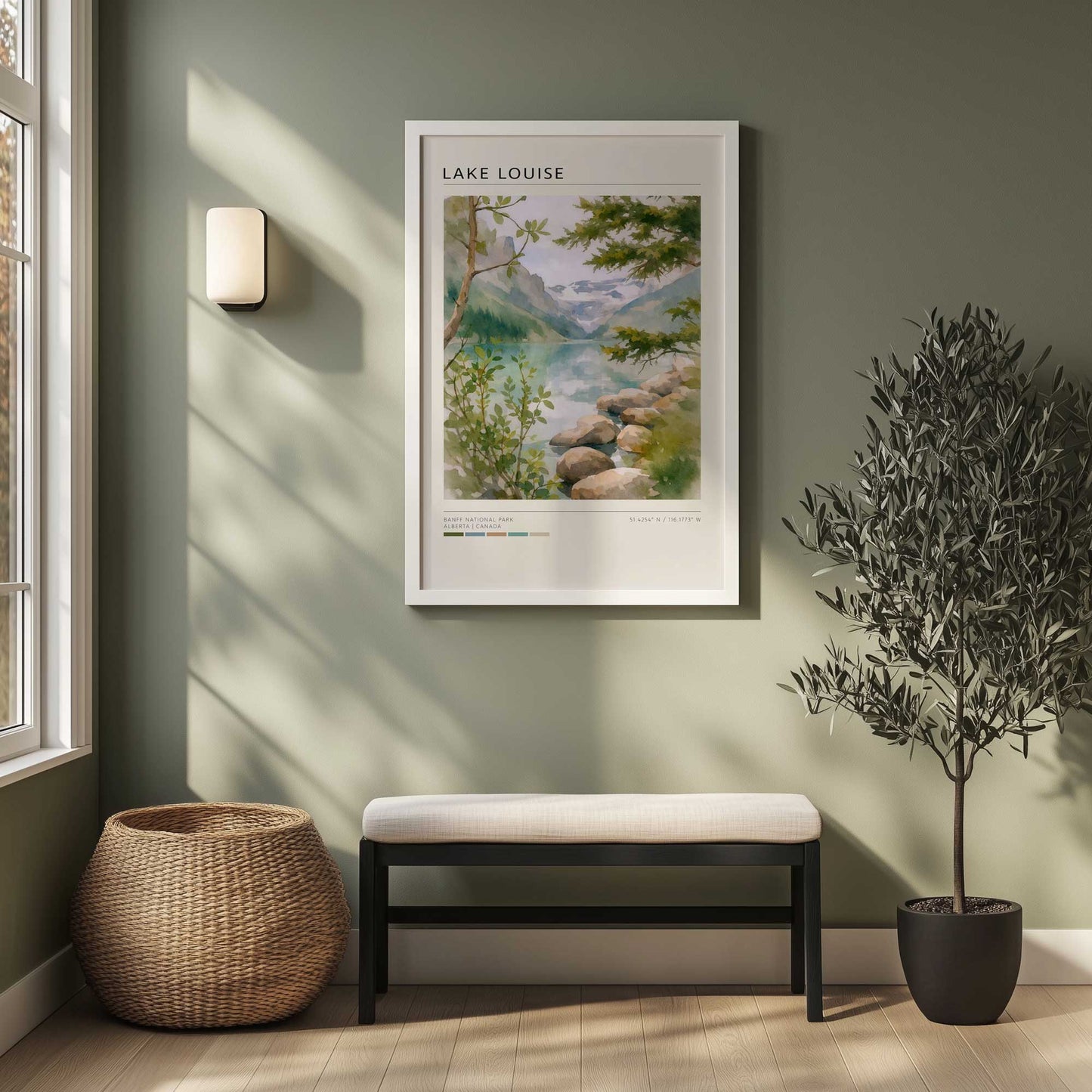 Picture of art in a room