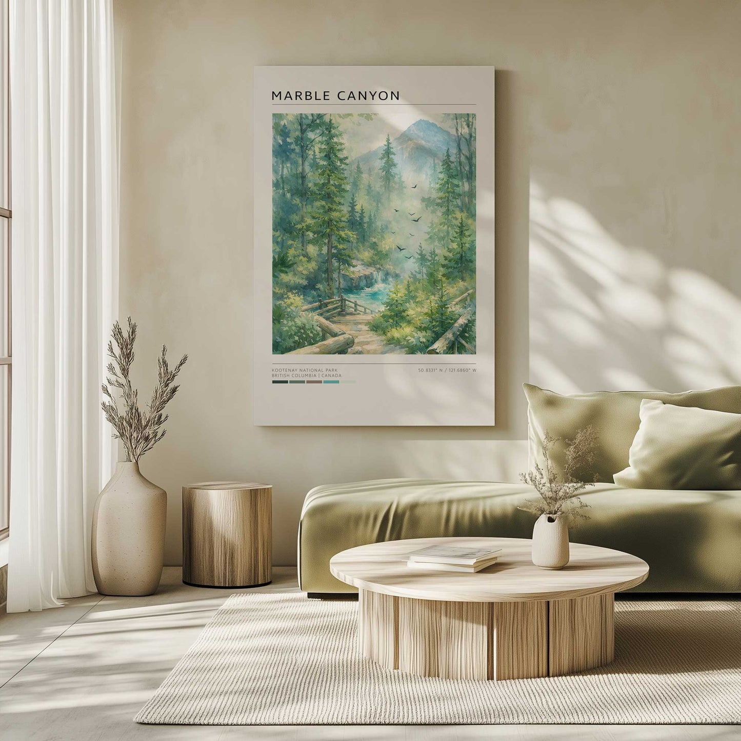 Picture of art in a room