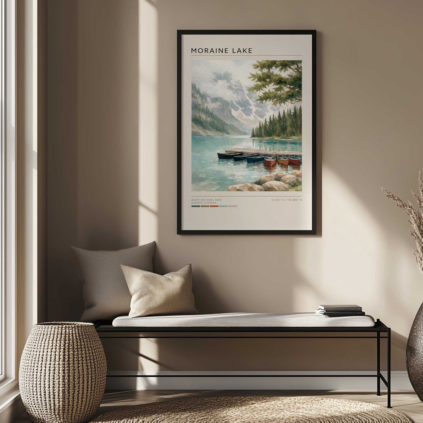Picture of art in a room
