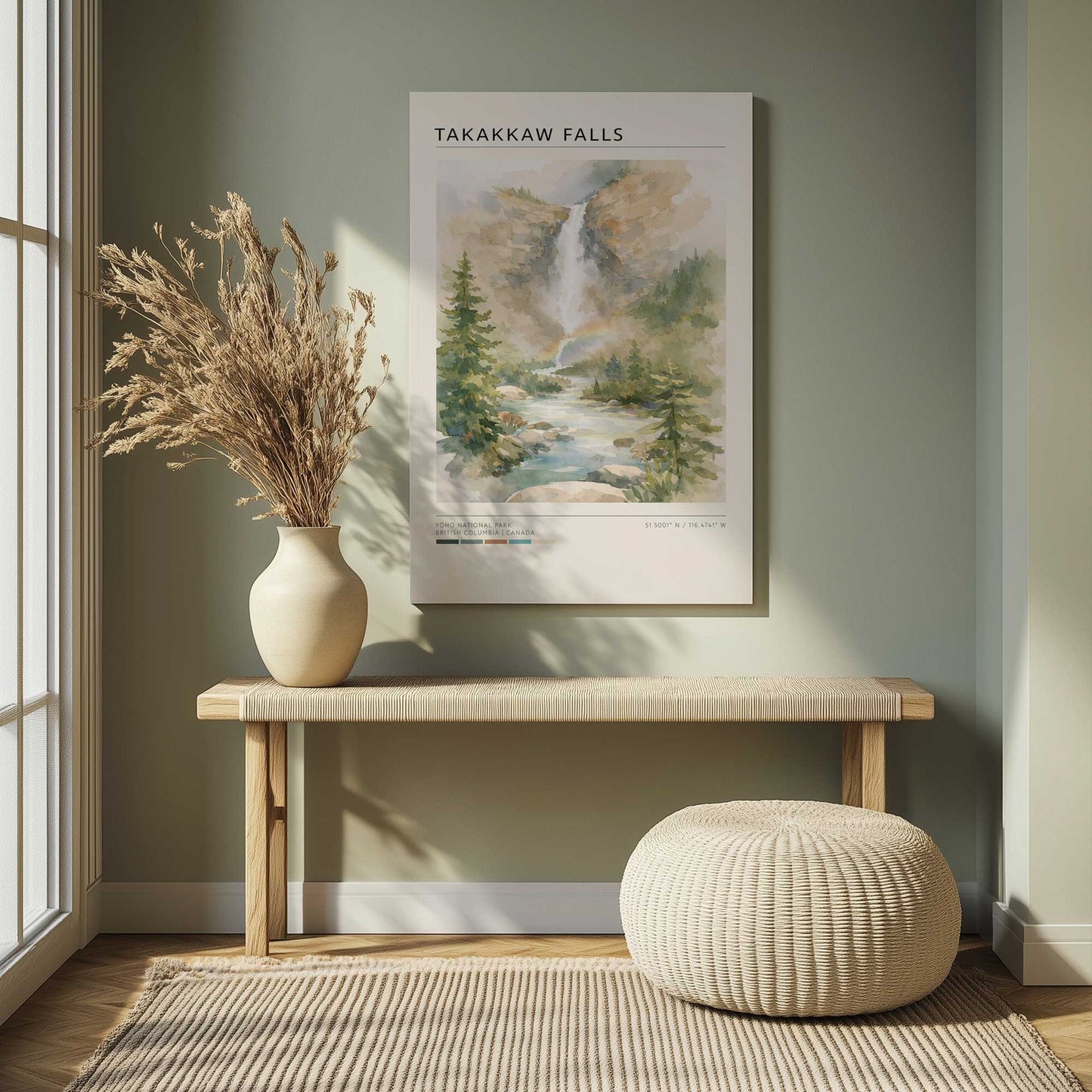 Picture of art in a room