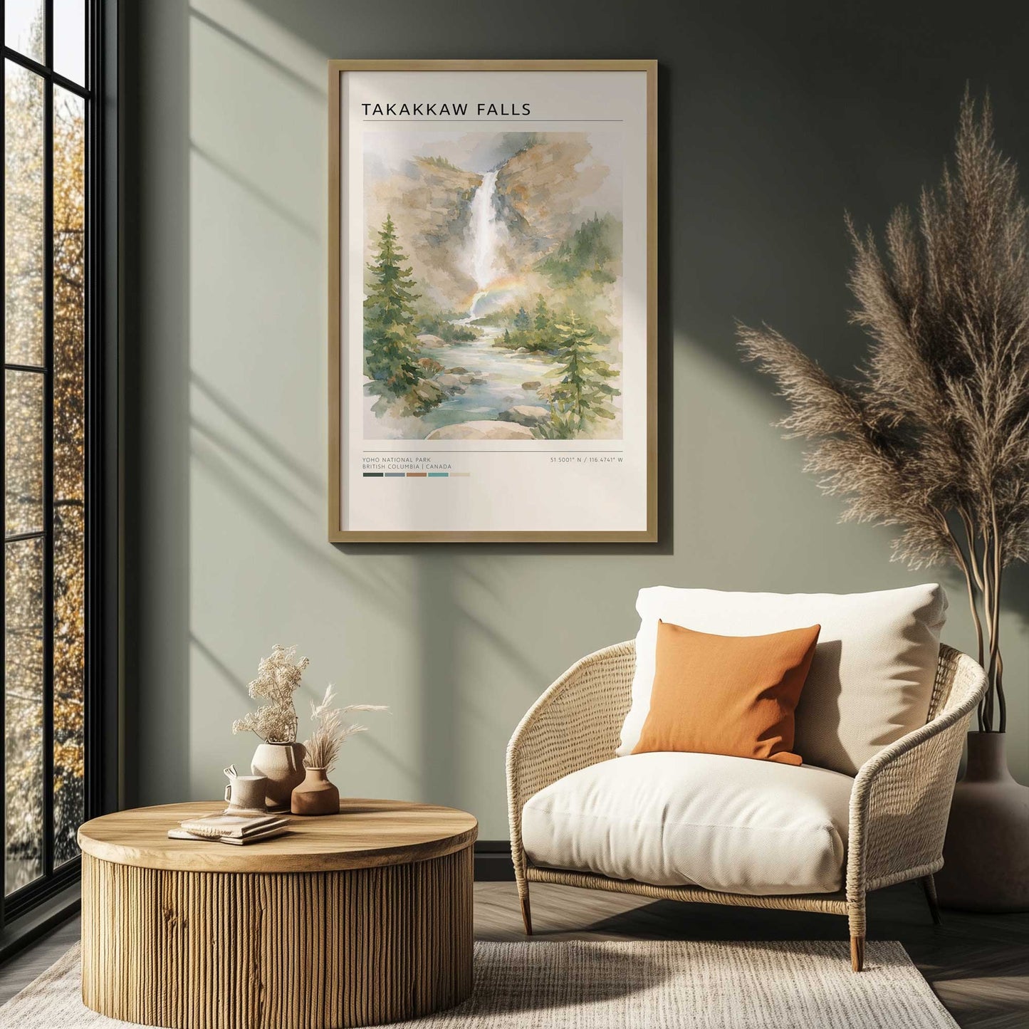 Picture of art in a room