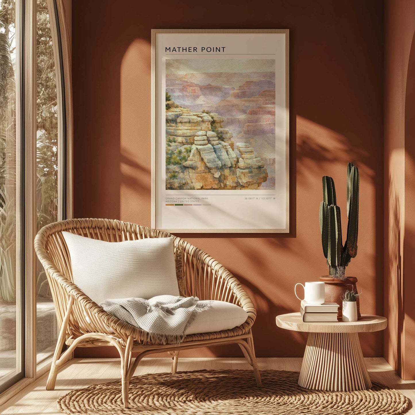Picture of art in a room