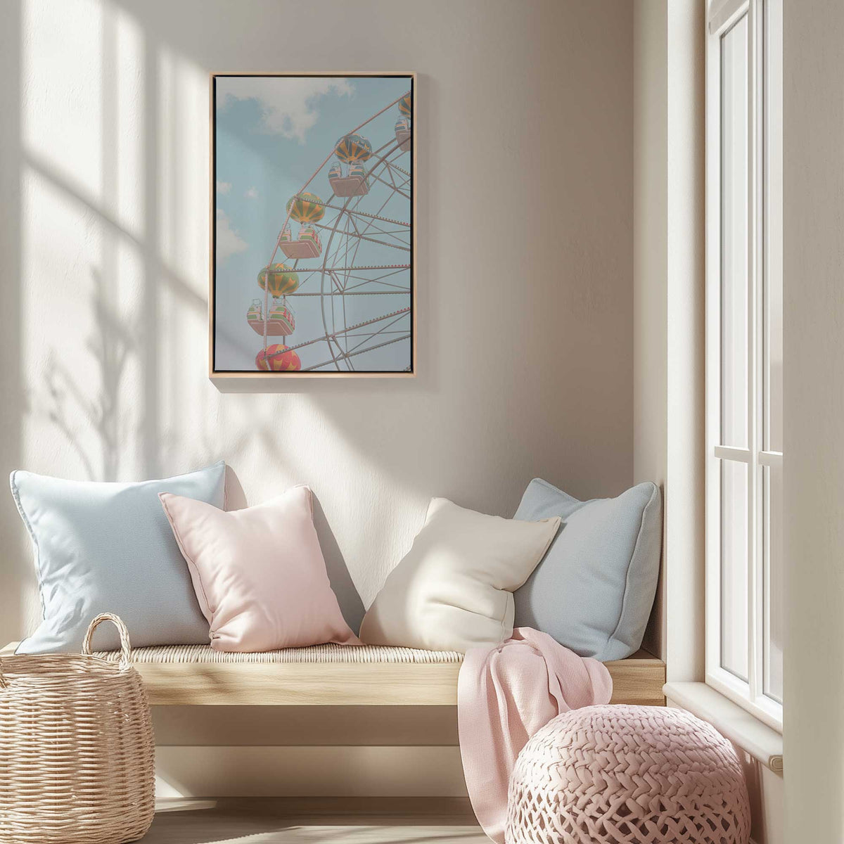 Picture of art in a room