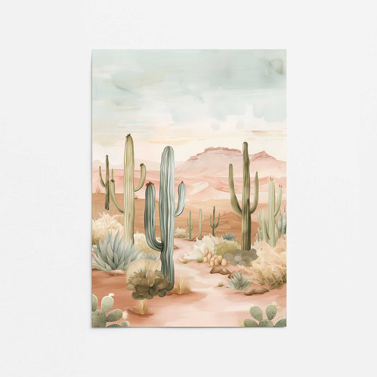 Cactus Waltz II Promotional Rolled Print