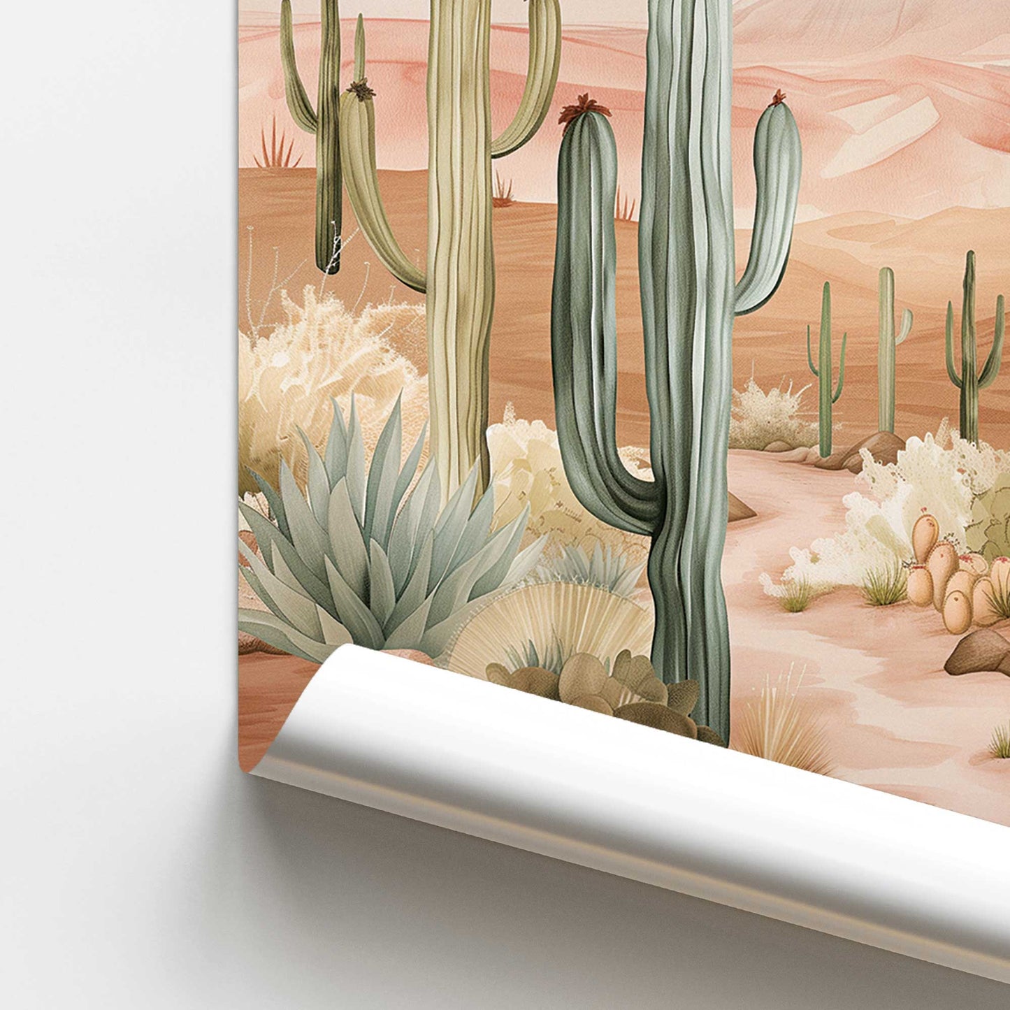 Cactus Waltz II Promotional Rolled Print