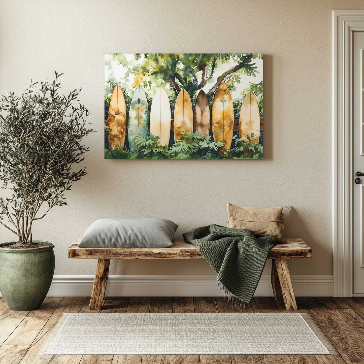 Picture of art in a room