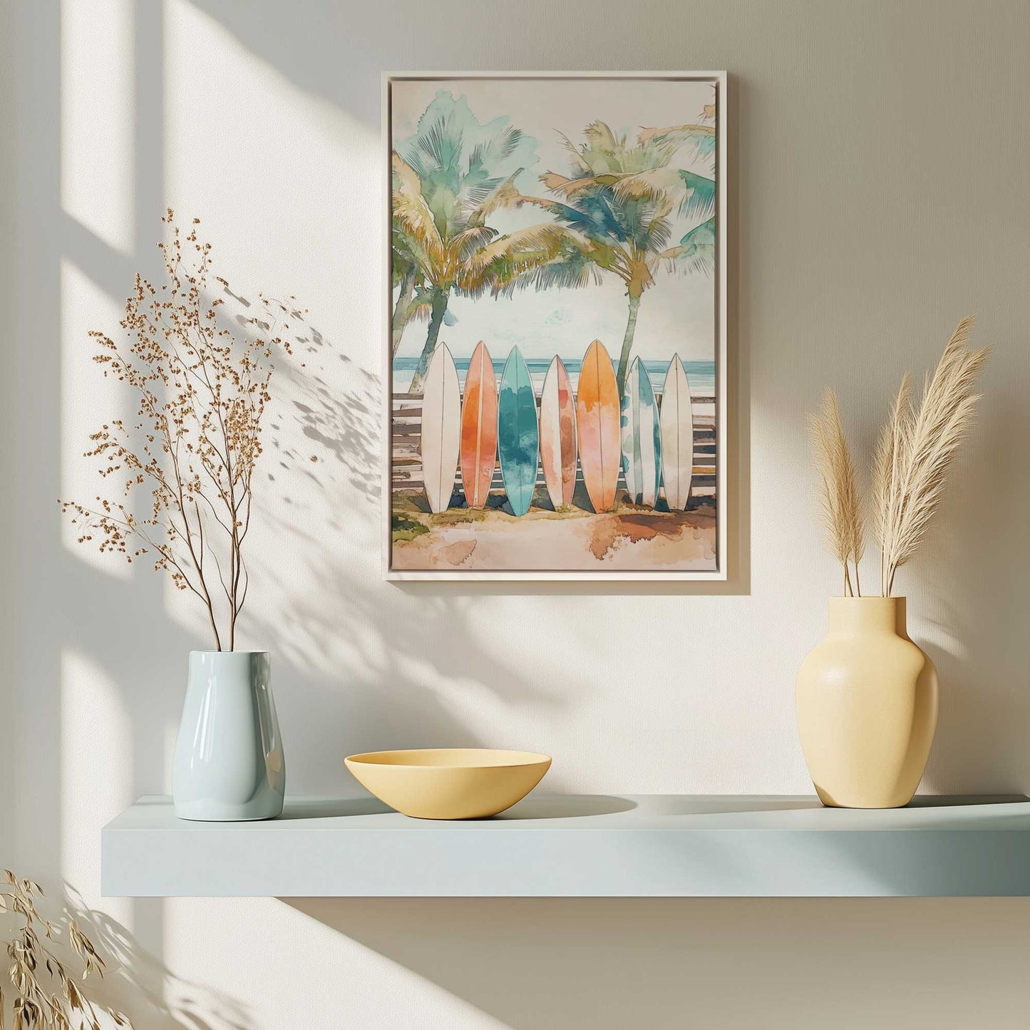 Picture of art in a room