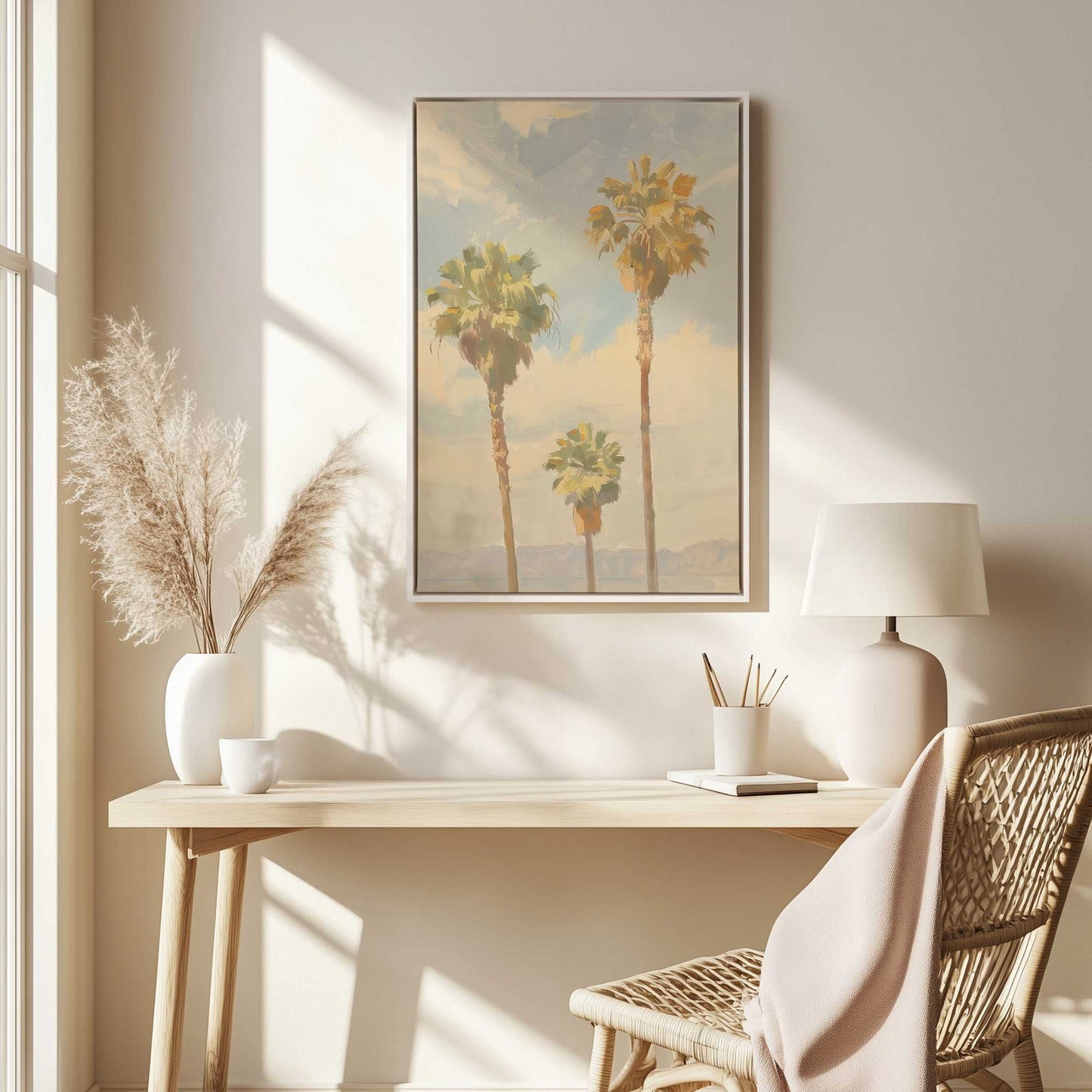 Picture of art in a room