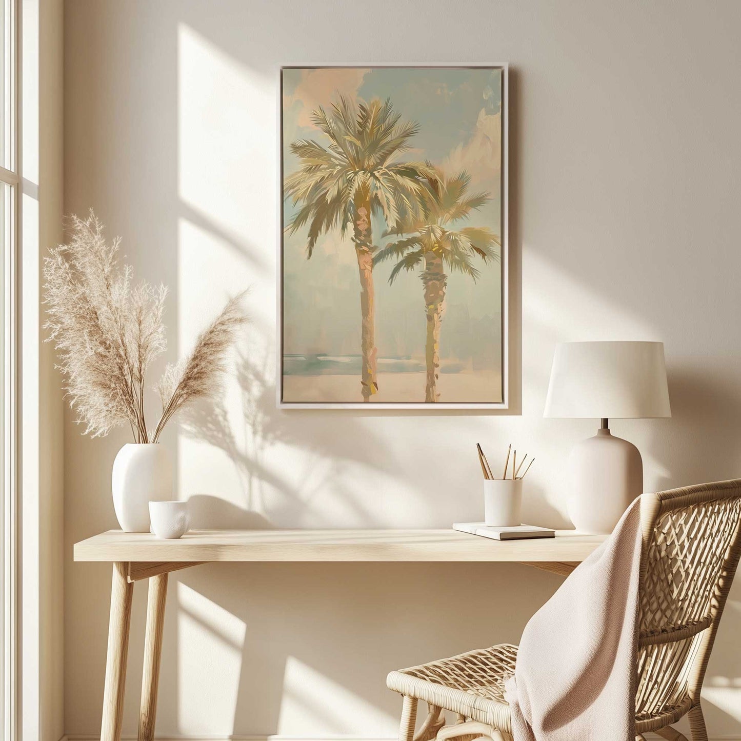 Picture of art in a room