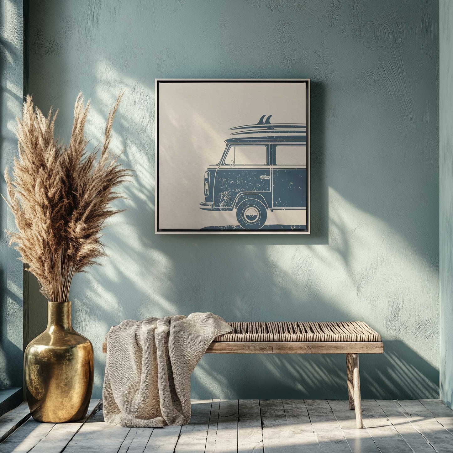 Picture of art in a room