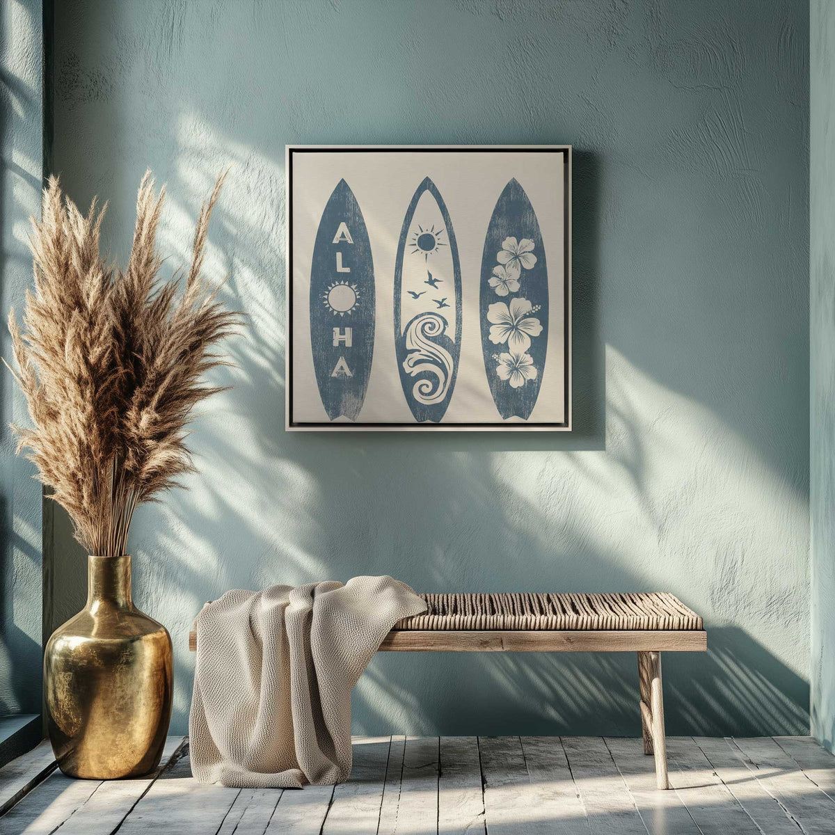 Picture of art in a room