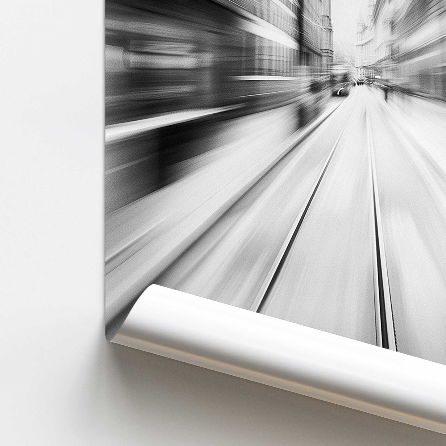 London Pulse Promotional Rolled Print