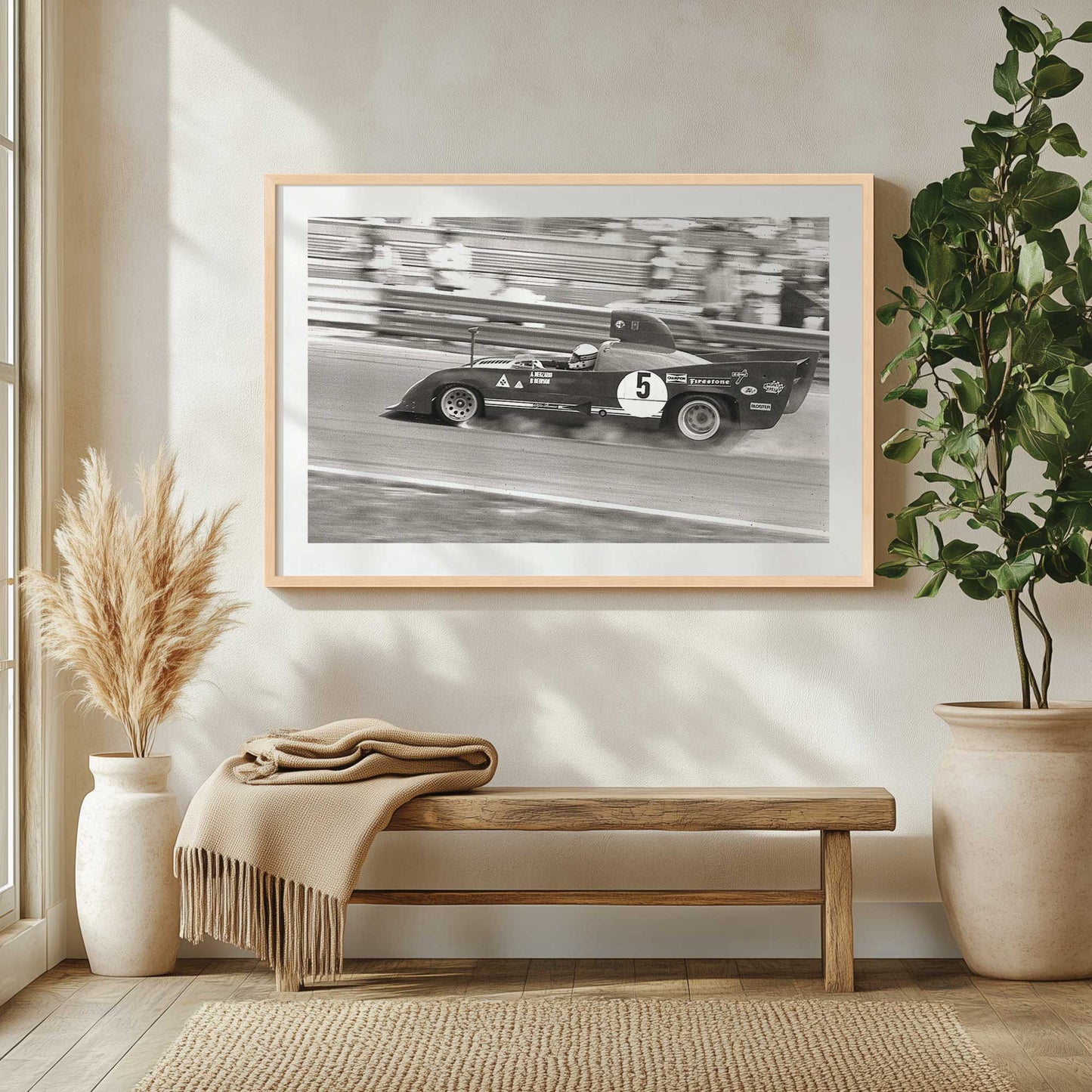 Picture of art in a room