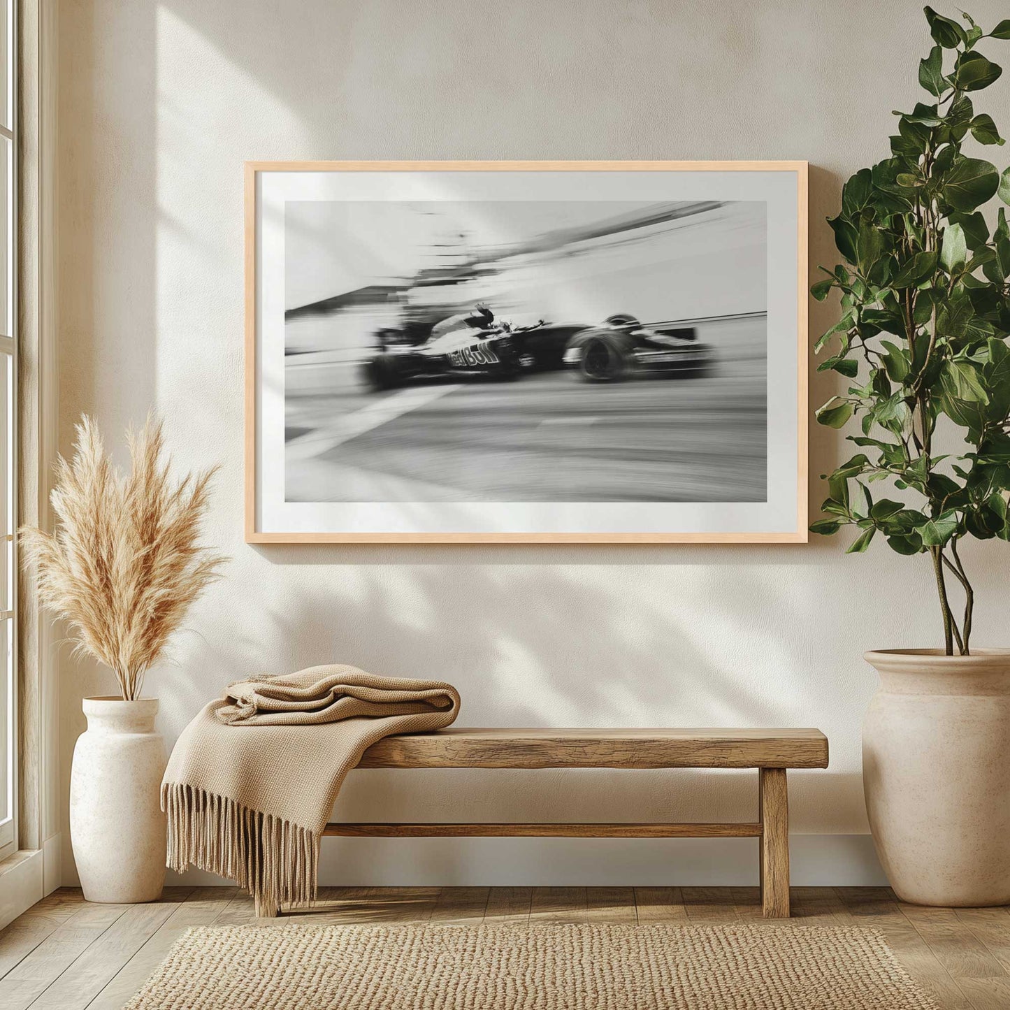 Picture of art in a room