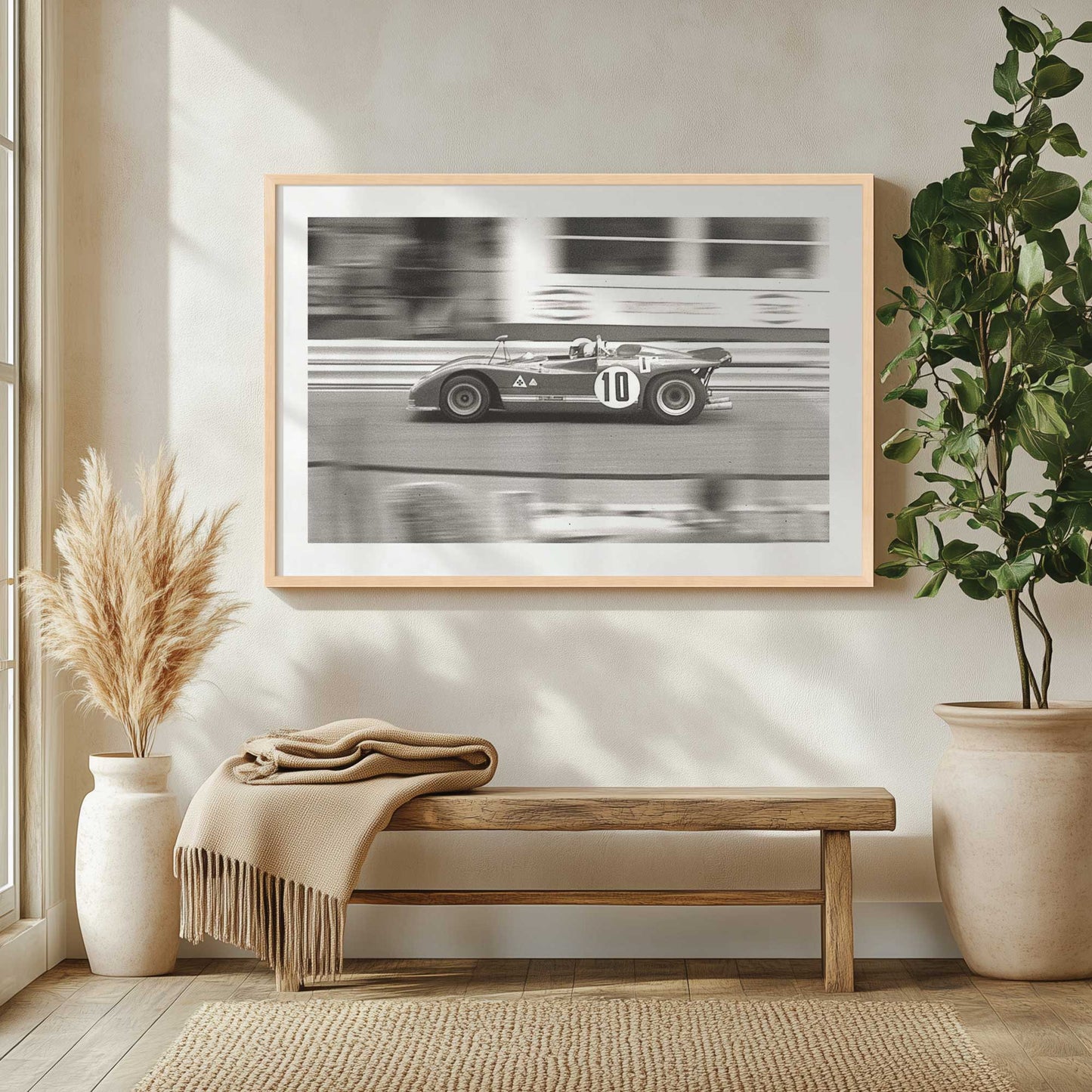 Picture of art in a room