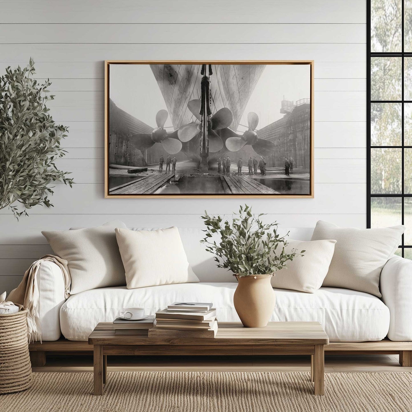 Picture of art in a room