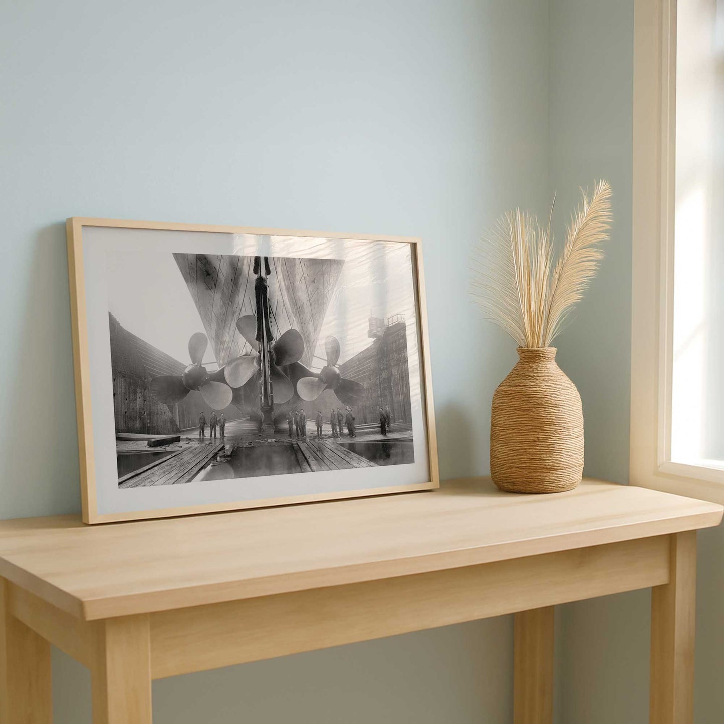 Picture of art in a room