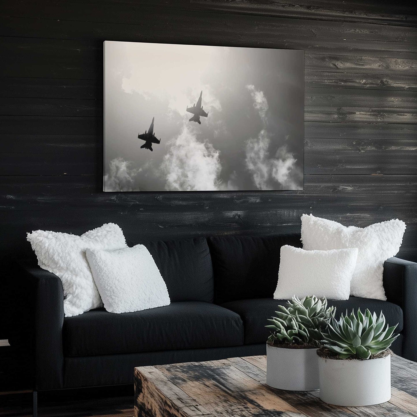 Picture of art in a room