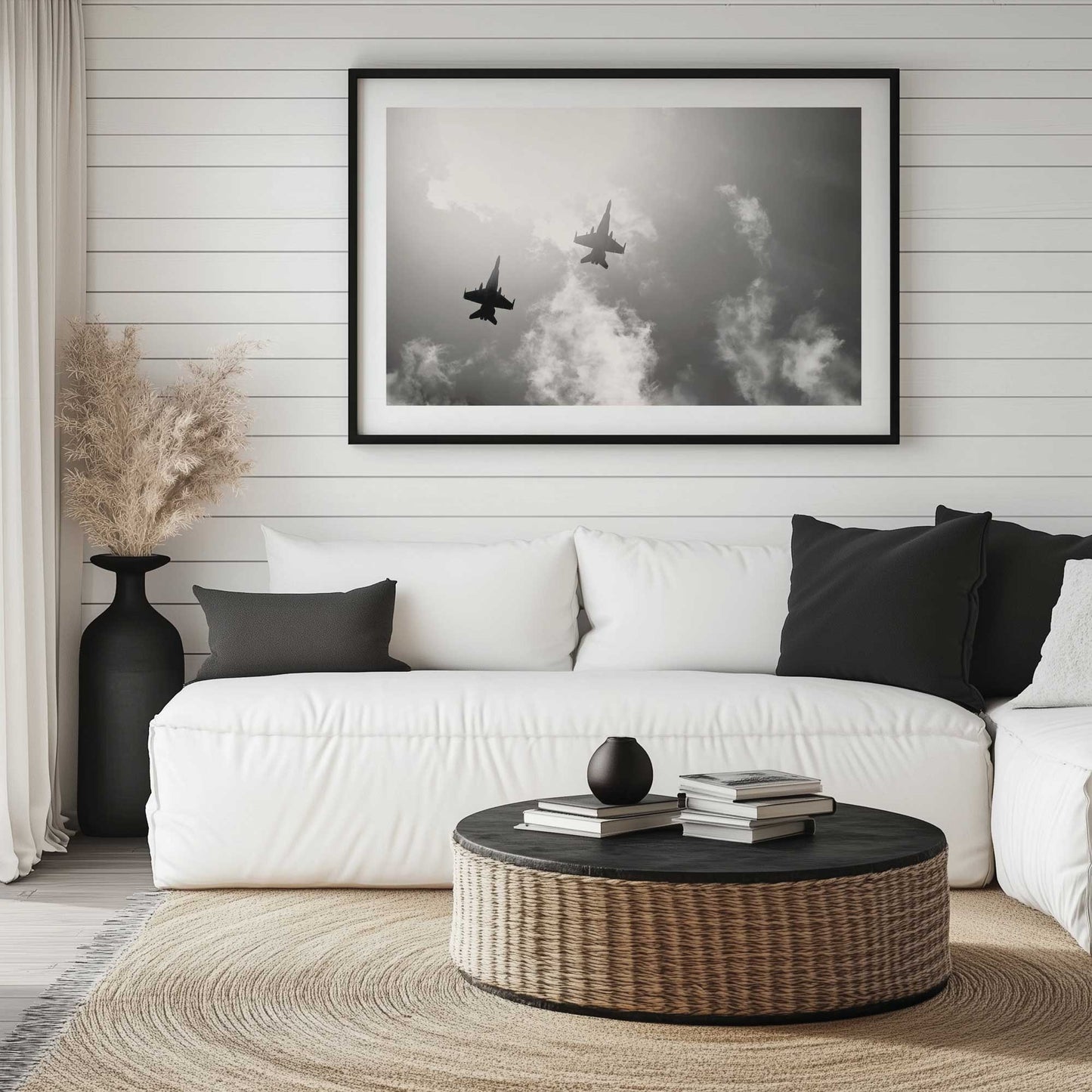 Picture of art in a room