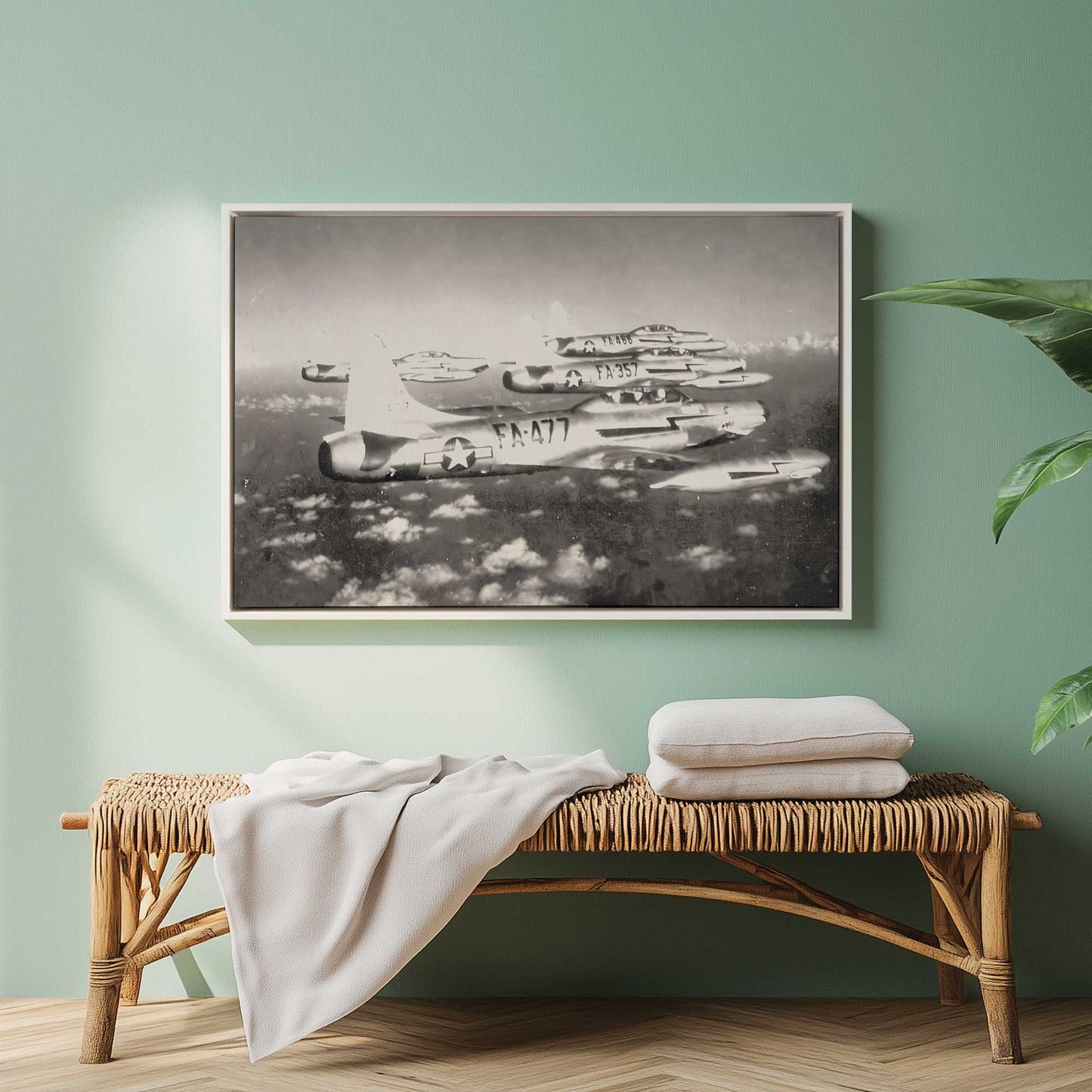 Picture of art in a room