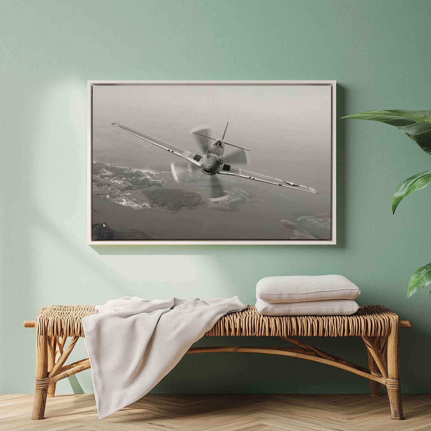 Picture of art in a room