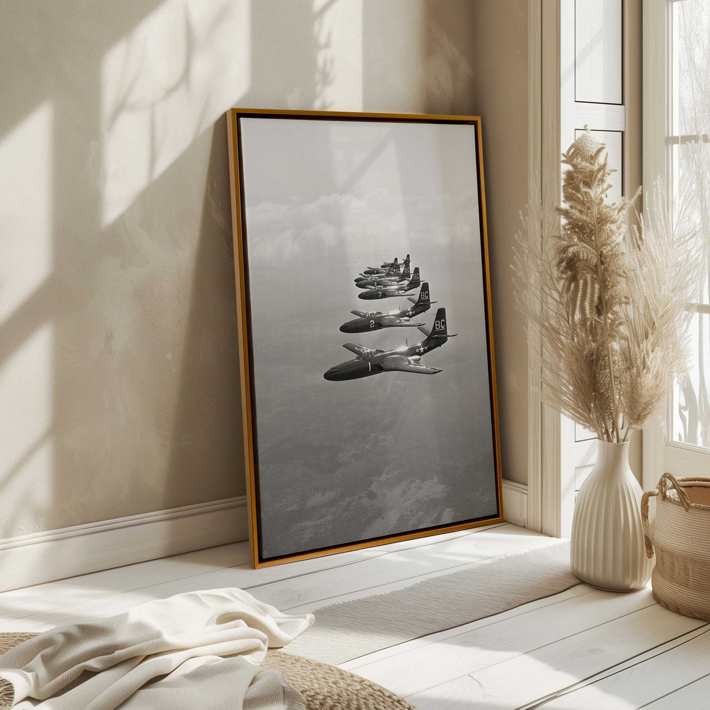 Picture of art in a room