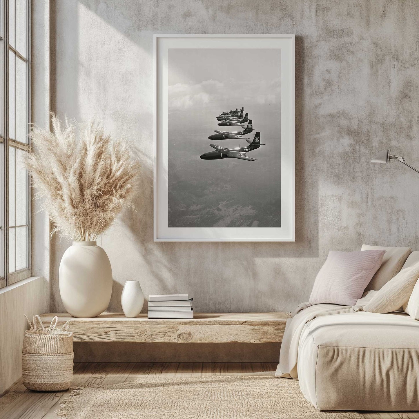 Picture of art in a room