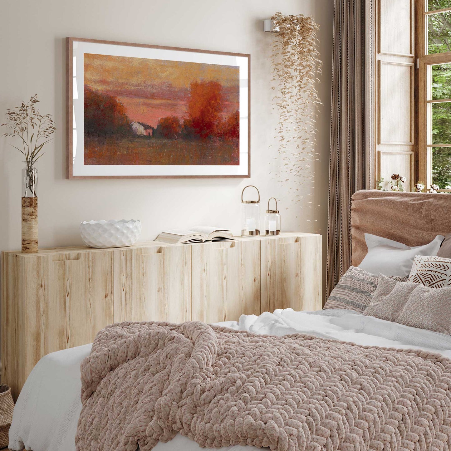 Tangerine Skies Print