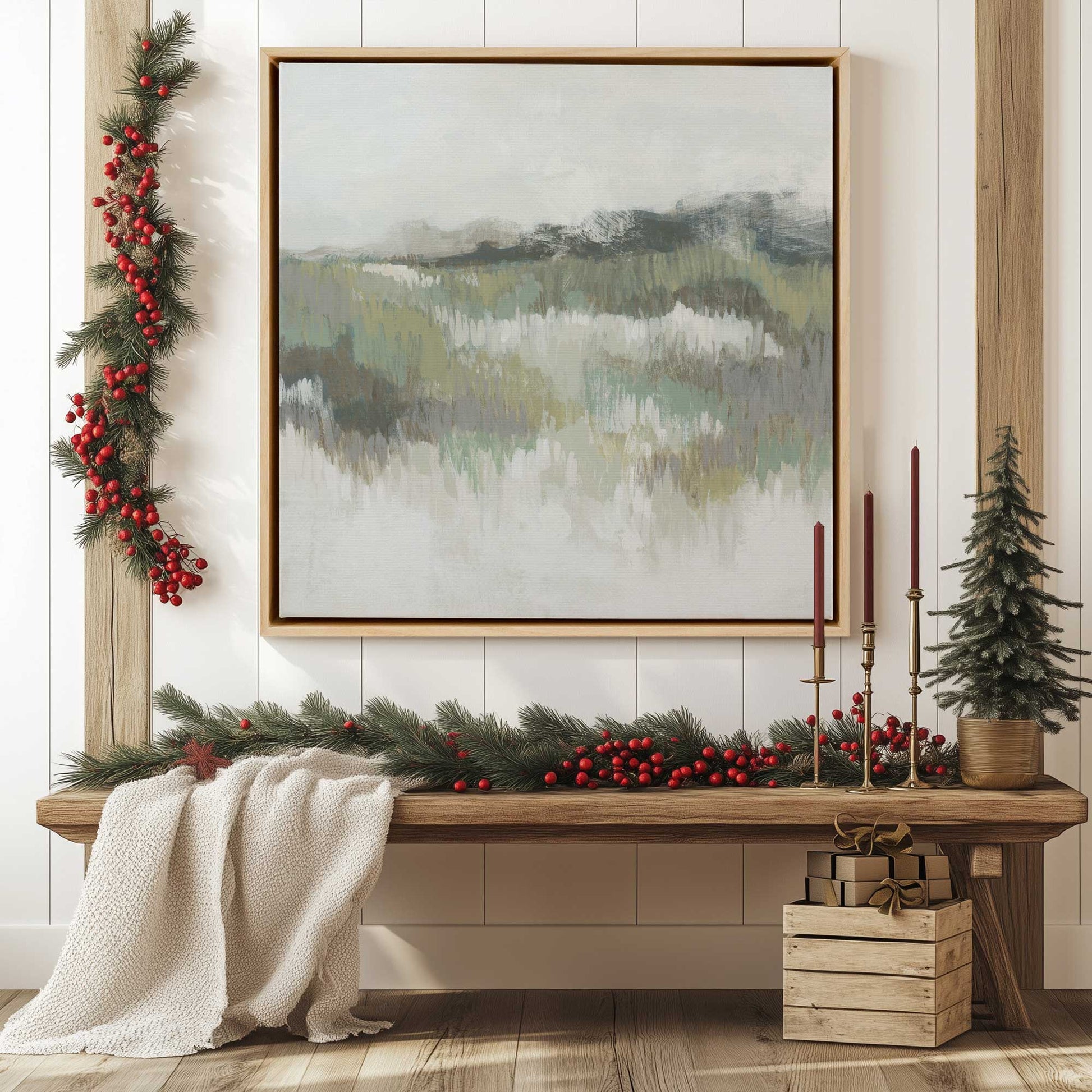 Picture of art in a room