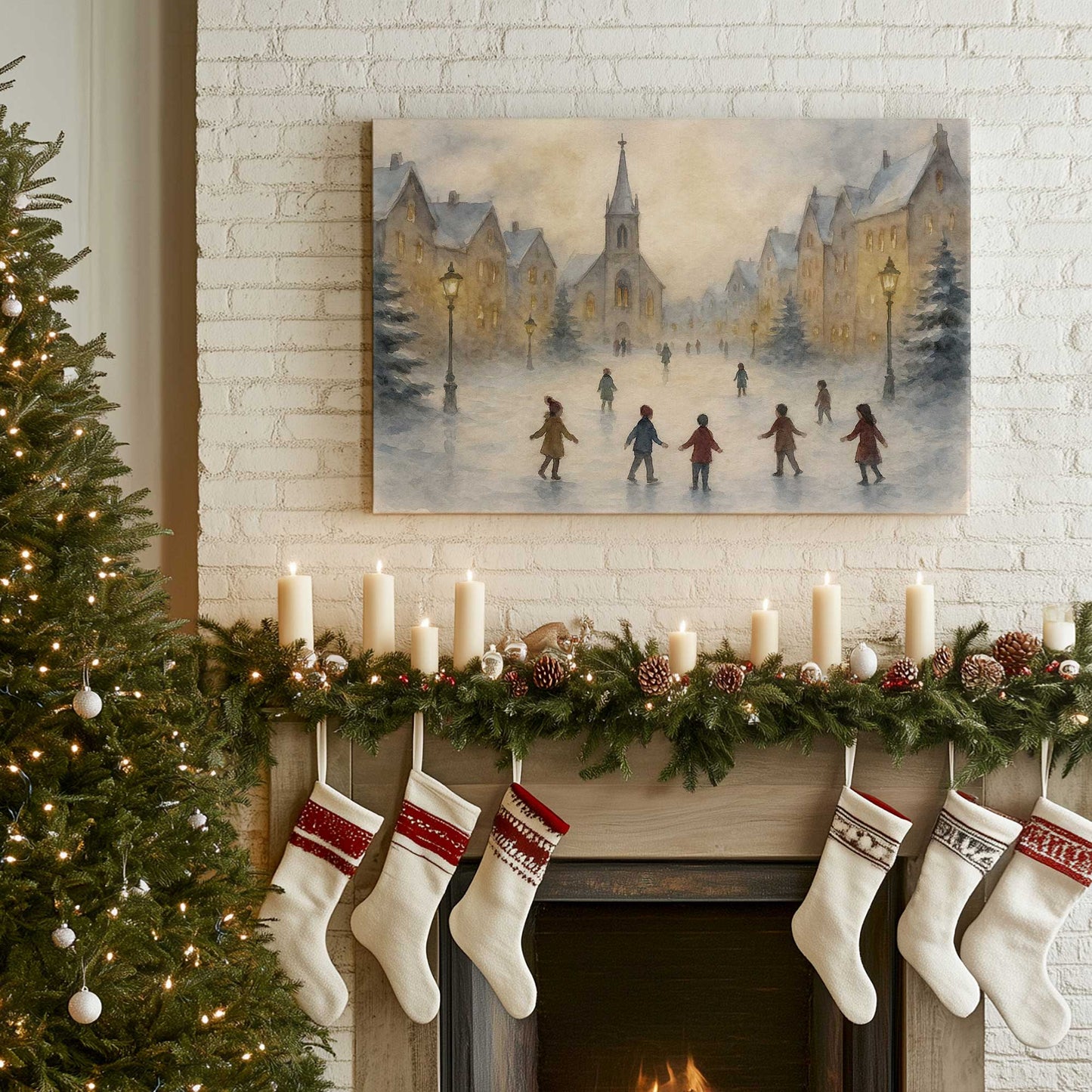 Picture of art in a room