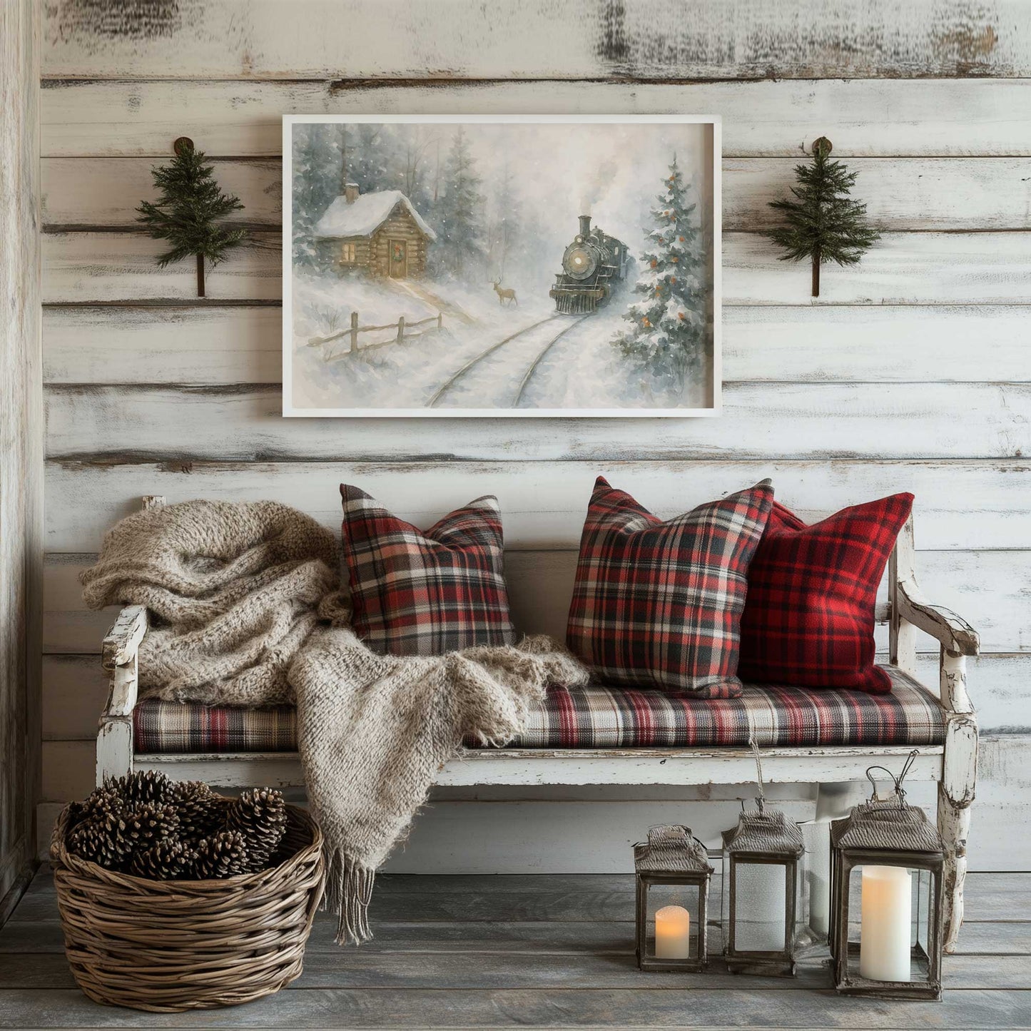 Picture of art in a room