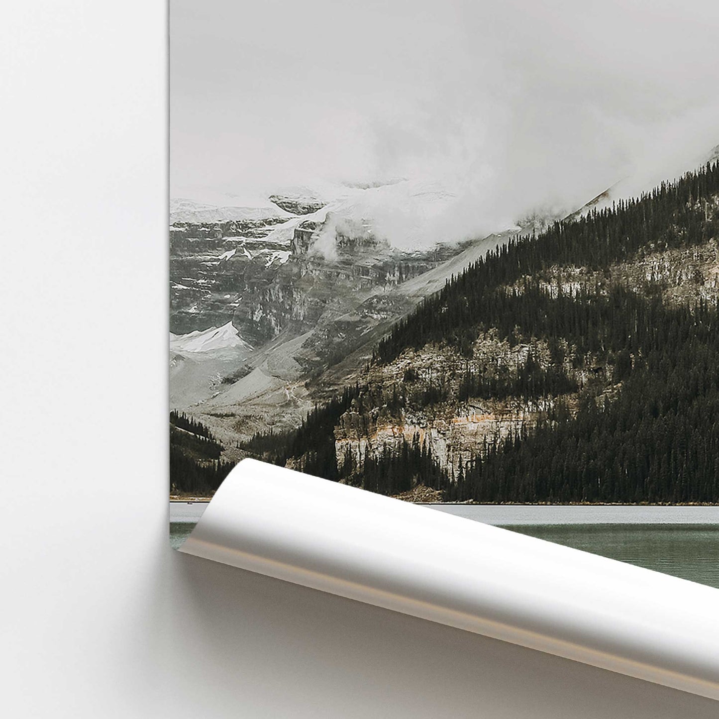 Mystic Mountain View I Promotional Rolled Print