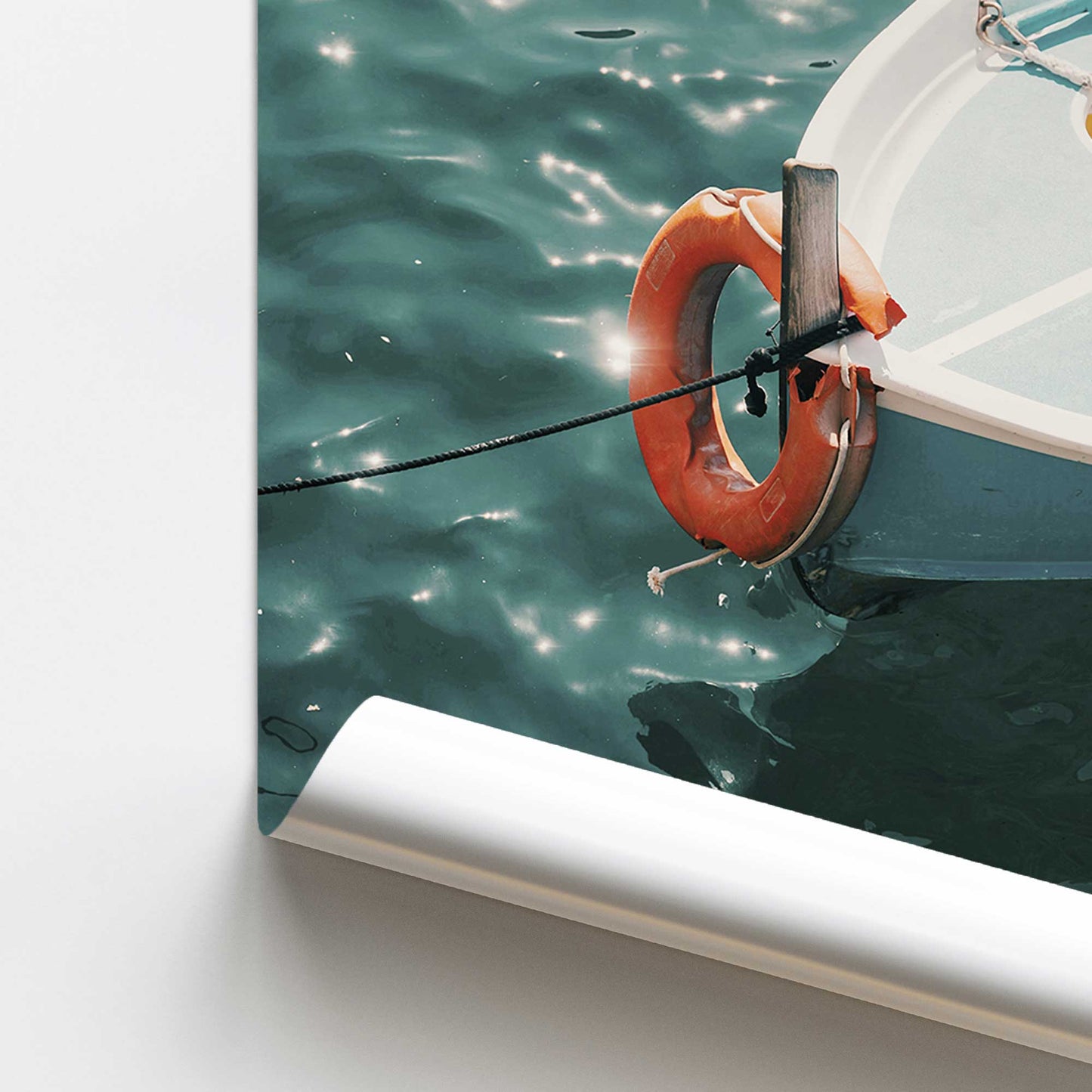 Nautical Elegance Promotional Rolled Print