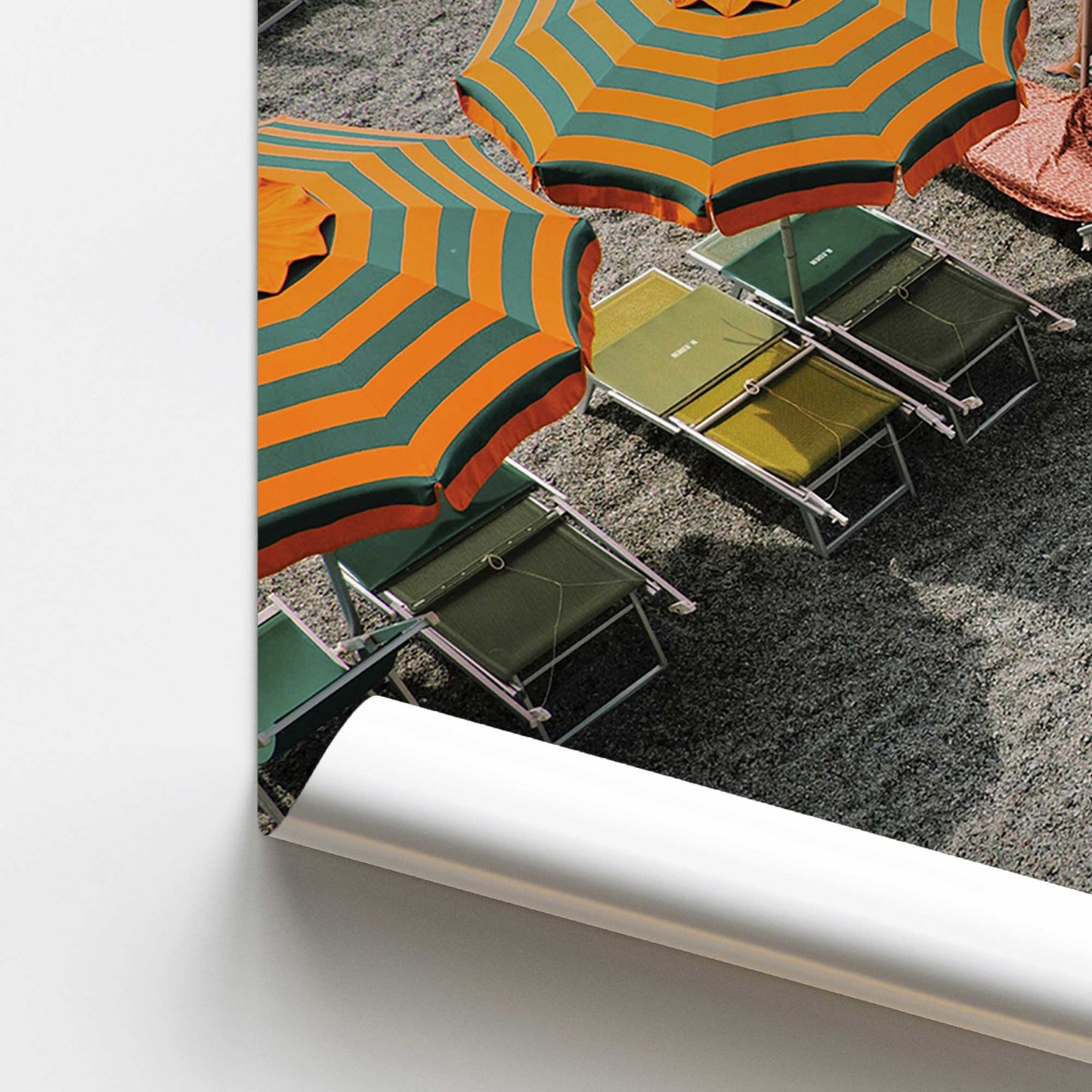 Seaside Shade Promotional Rolled Print