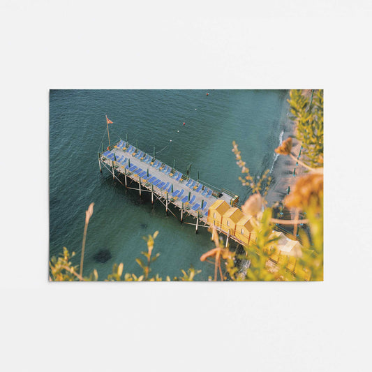 Blue Serenity Promotional Rolled Print