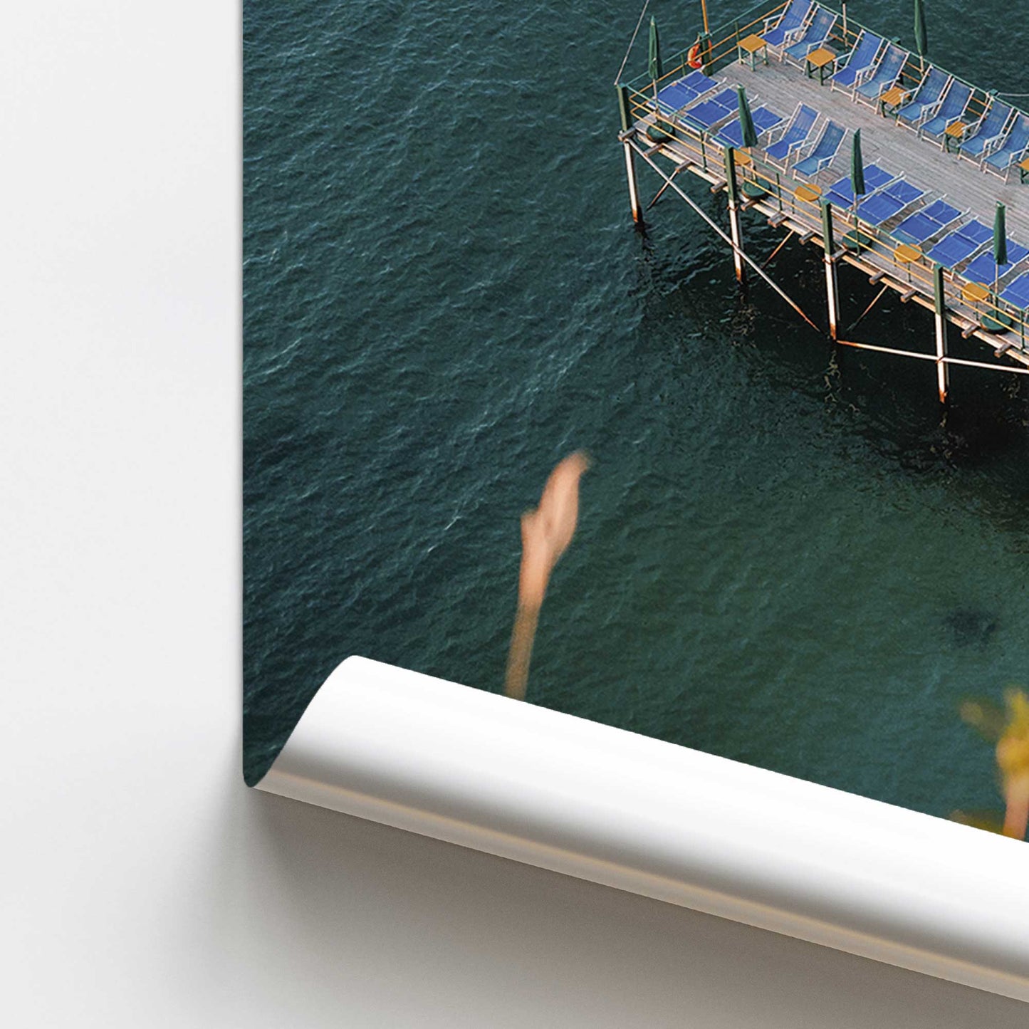 Blue Serenity Promotional Rolled Print