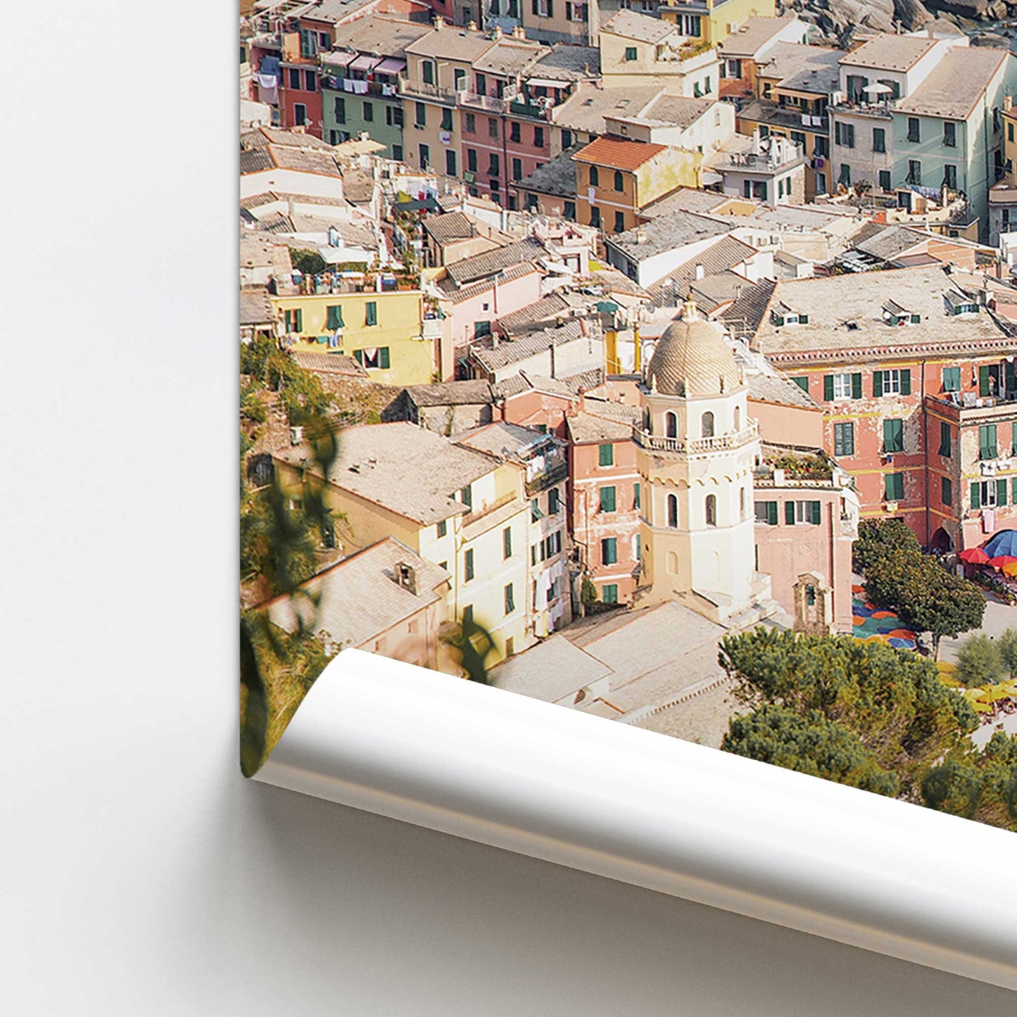 Coastal Town Views Promotional Rolled Print