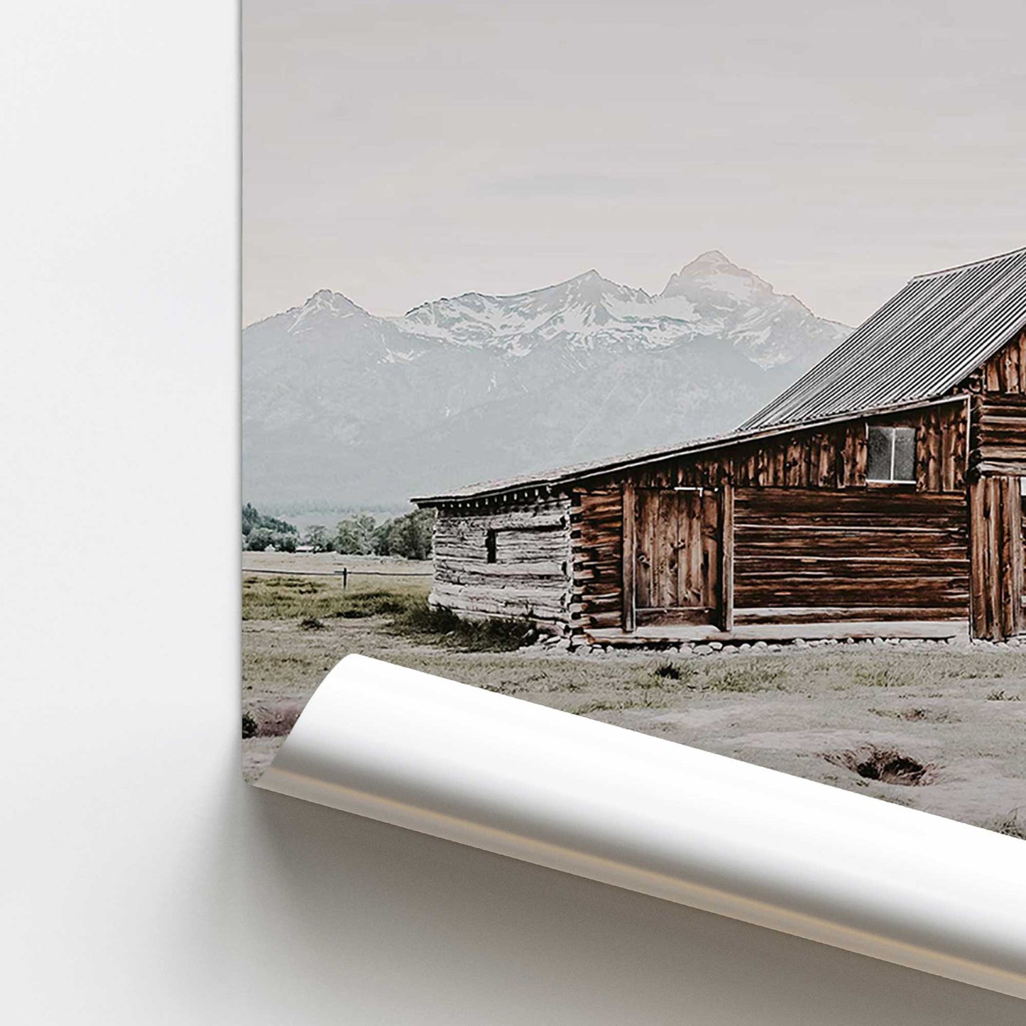 Mountainside Ranch Promotional Rolled Print