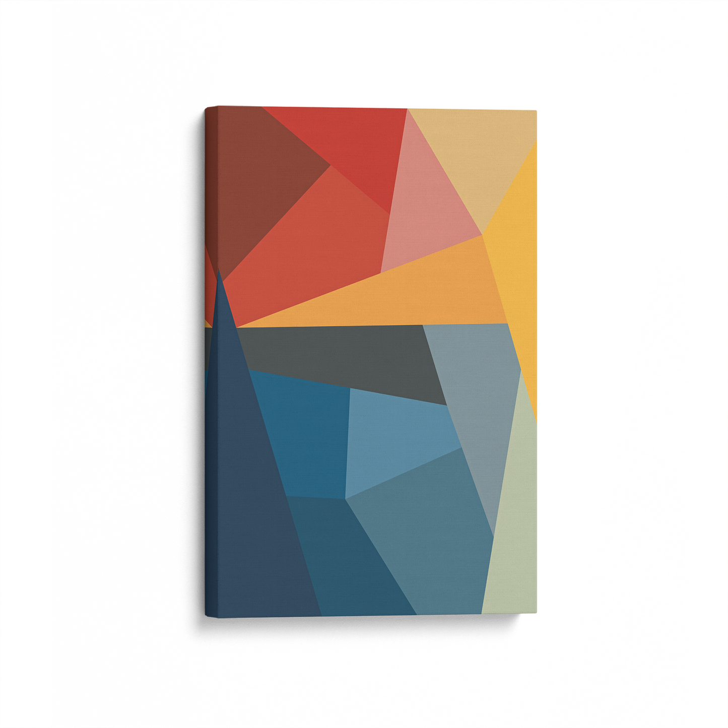 Stained Glass on Canvas, Set of 3