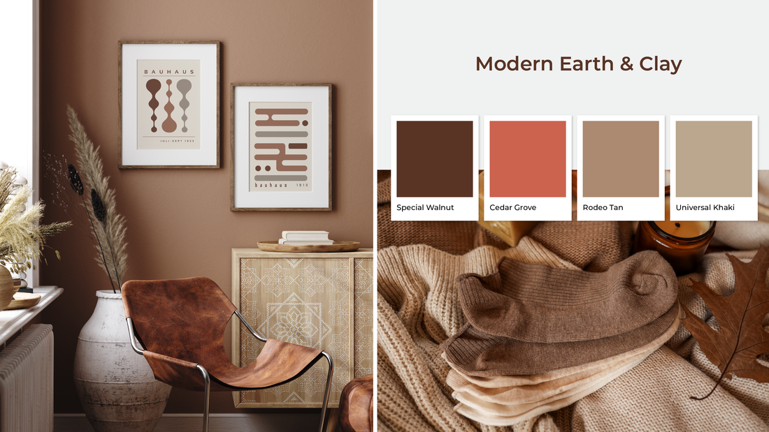 2026 Color Trends: Modern Earth and Clay – Frametolia.