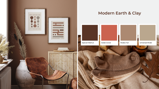 2026 Color Trends: Modern Earth and Clay