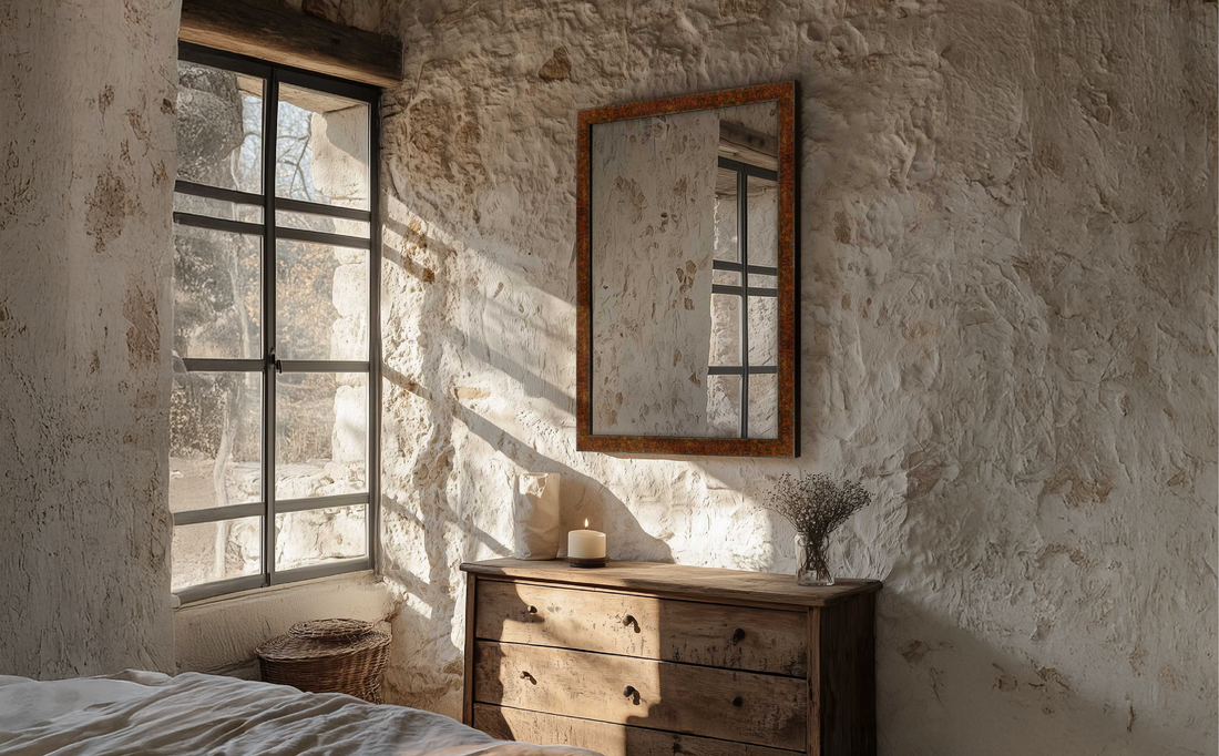 Transform Your Bedroom with Elegant Wood Framed Mirrors