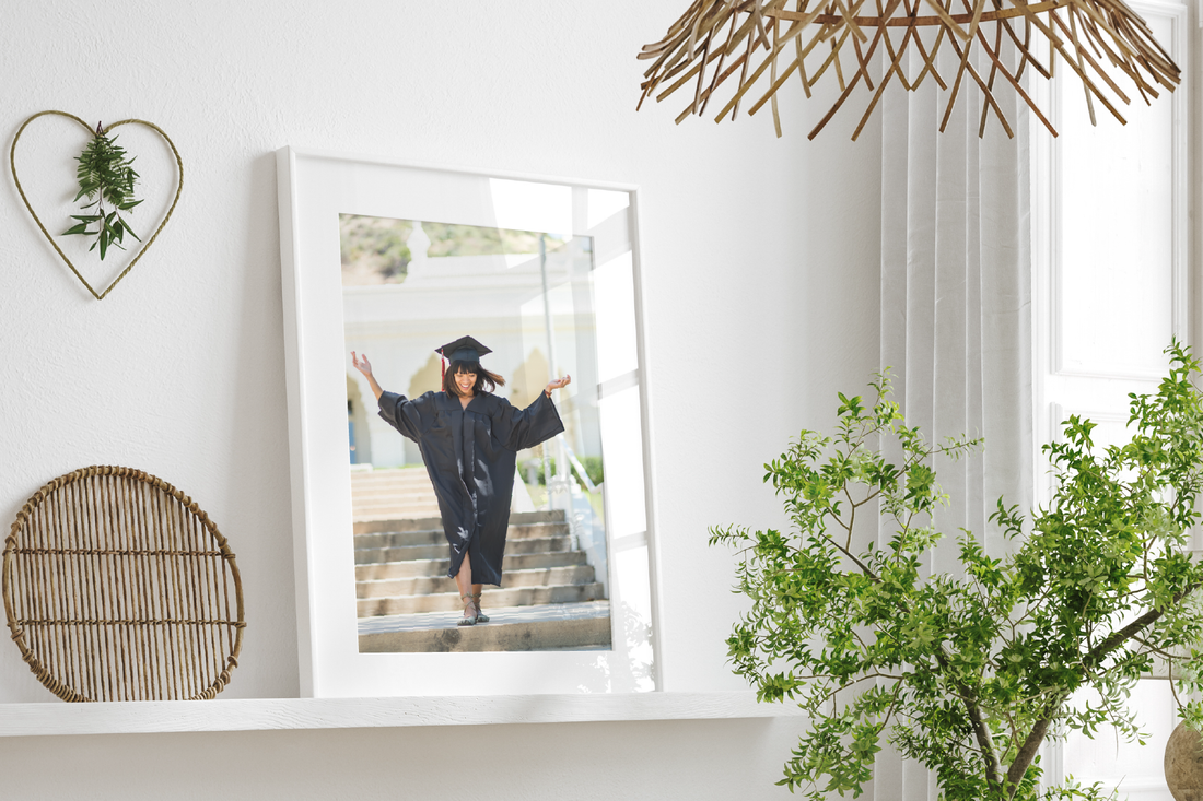 How to Frame a Degree and Grad Photos