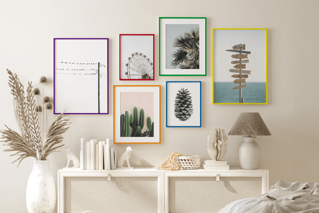 Celebrate Pride with a Rainbow Gallery Wall!