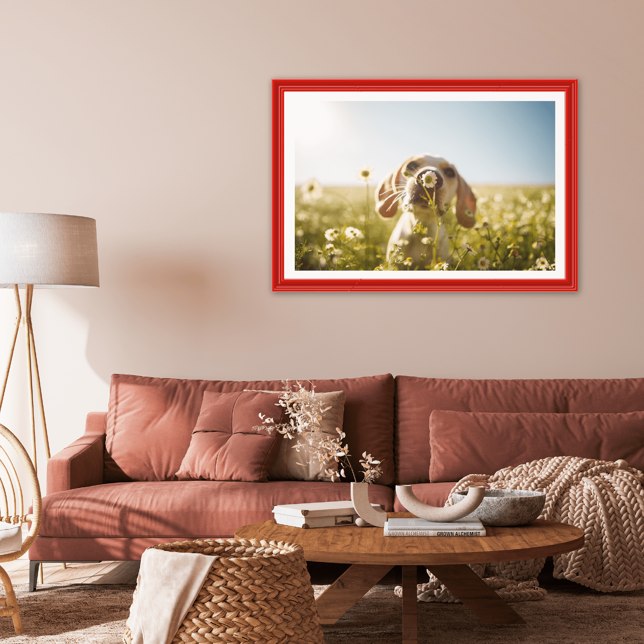 Transform Your Space with Bright Colored Picture Frames – Frametolia.