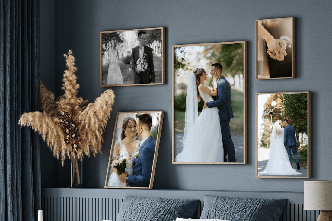 How to Make the Perfect Wedding Photo Wall