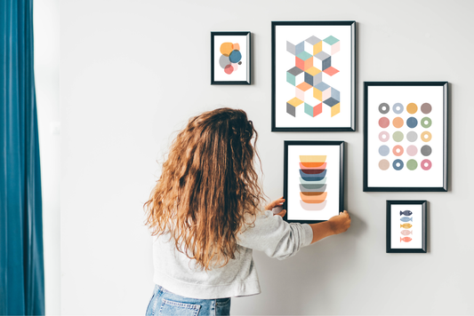 How do you create a gallery wall?